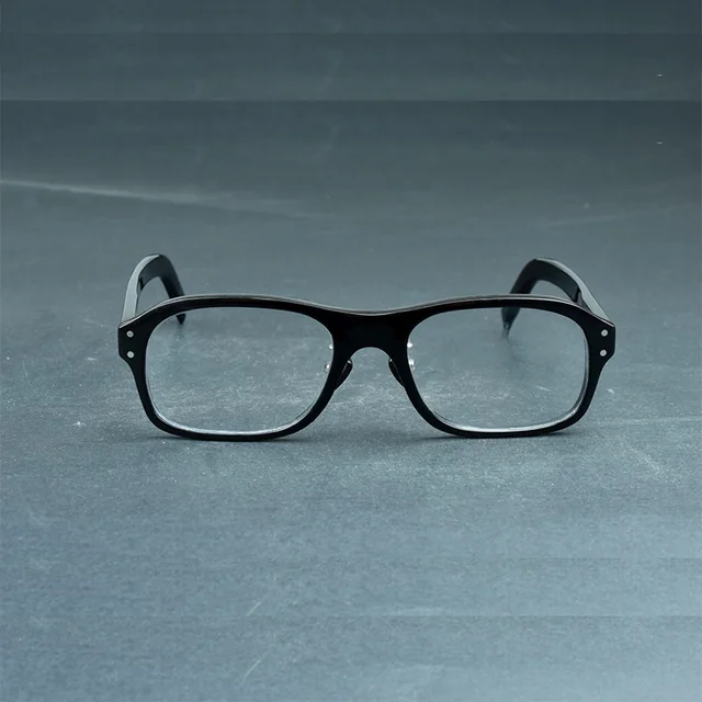 레트로 스타일의 럭셔리한 천연 황소 뿔 안경 프레임