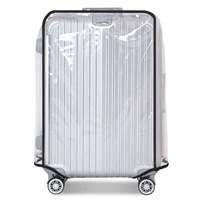 Transparent PVC Luggage Cover Waterproof Trolley Protective Cover Thicken Durable Suitcase Dust Protector Cover Travel Accessory 2