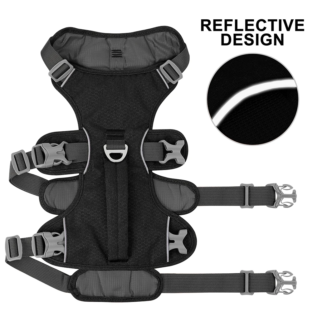 Escape Proof Nylon Dog Harness 2