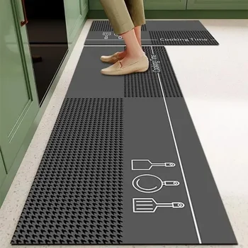 Kitchen Pvc Carpet Waterproof Non-slip Floor Mat 1