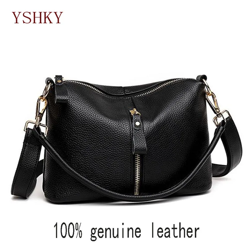

Genuine leather Women shoulder bag for women's bag handbag femme luxury designer First layer cowhide large capacity bucket bags