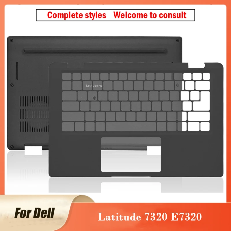 

Новинка, оригинальный черный Упор для рук для ноутбука Dell Latitude 7320 E7320, Нижняя крышка, корпус для ноутбука 0KYNG9 Latitude 7320 13 In