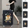 Luggage Cover Stretch Fabric Suitcase Protector Baggage Case for18-32 Inch Suitcase Case Print Cute Bear Series Travel Organizer 1