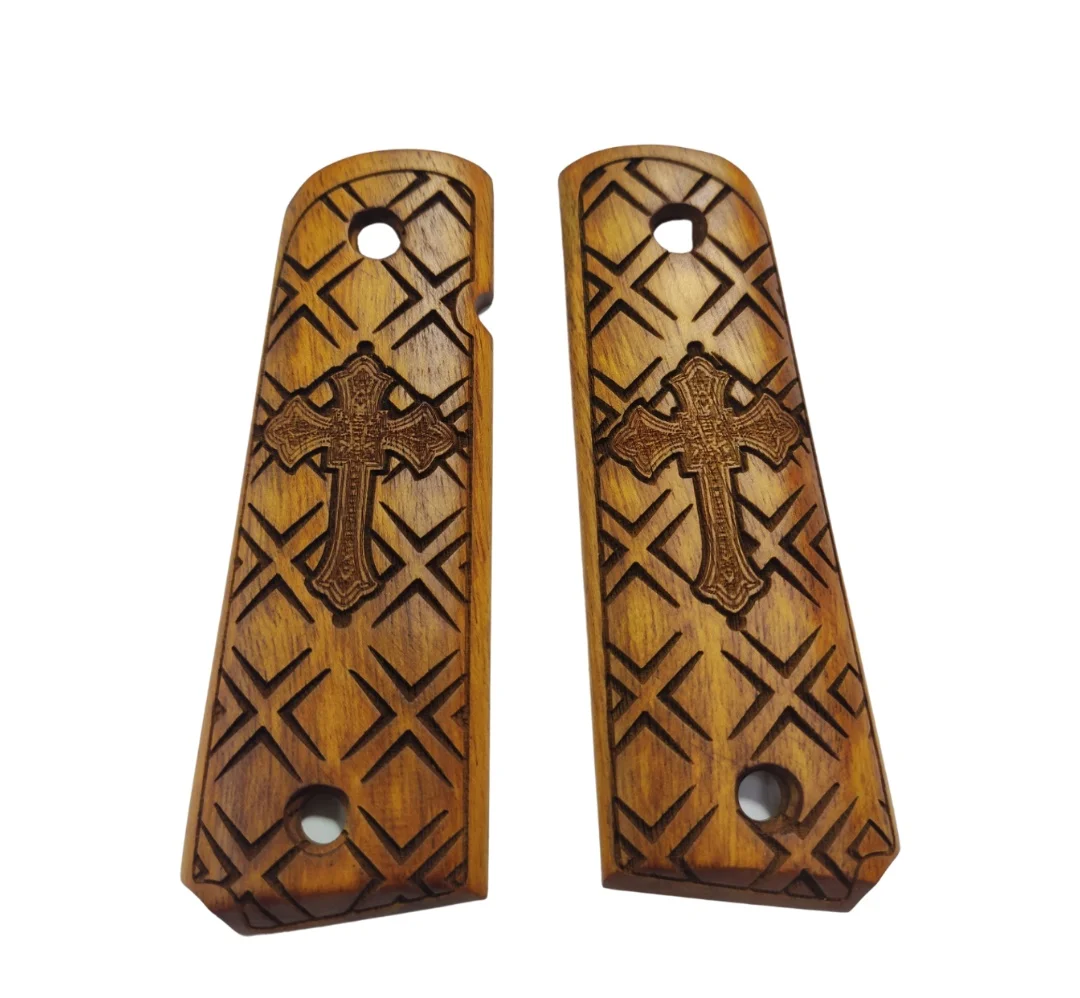 

Colt 1911 Compatible Custom Model Walnut Laser Cut Wood 2021-82