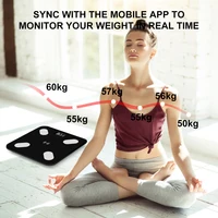 INSMART Body Fat Scale Smart Wireless Digital Bathroom Weight Scale Body Composition Analyzer Weighing Scale Body Scales 2