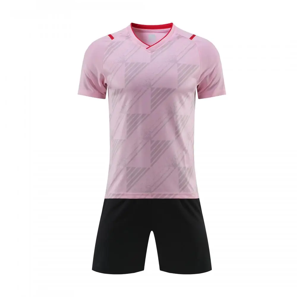 New New Design Football Uniform Kit High Quality KIDS Soccer Jersey Full Set Men Soccer Wear