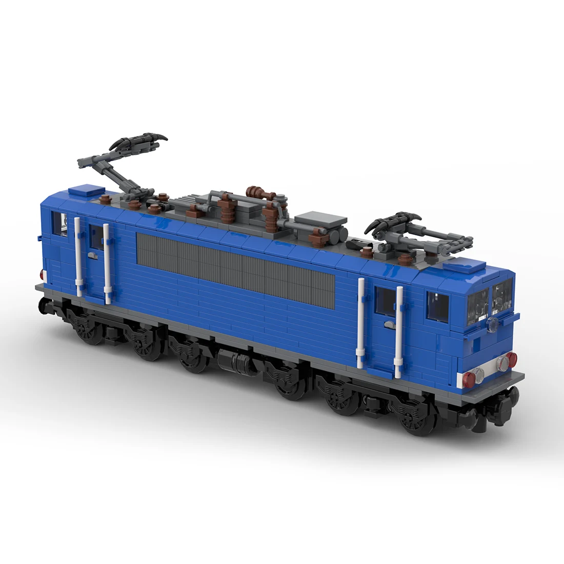 

German Train DB-155-Press European Train Model Building Blocks Toy Set (757PCS / Static Version)