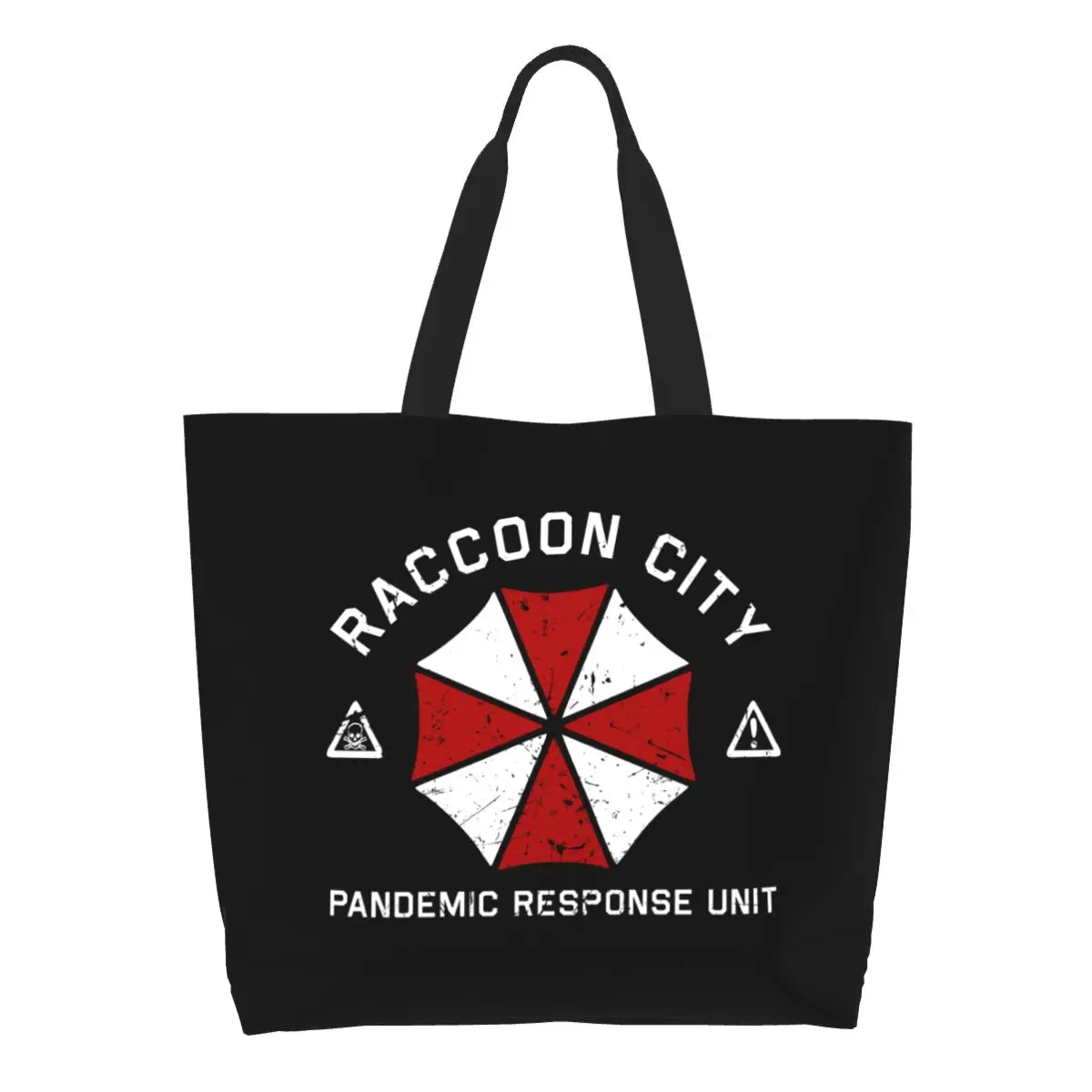 

Оригинальные корпорации, корпорации, хозяйственная сумка, переработка, Raccoon City, продуктовая сумка, Холщовая Сумка для покупок через плечо
