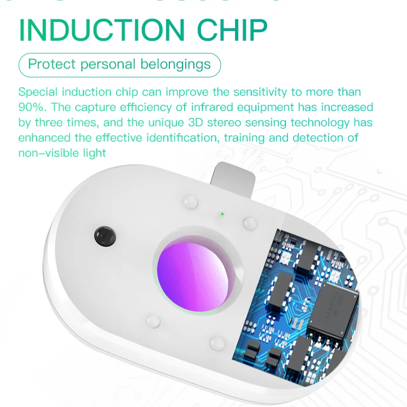 NEW Hidden Camera Detector Ocultas Automatic Infrared Alarm Hacker Devices Bug Safety Protection Mini Spy Gadgets Professional