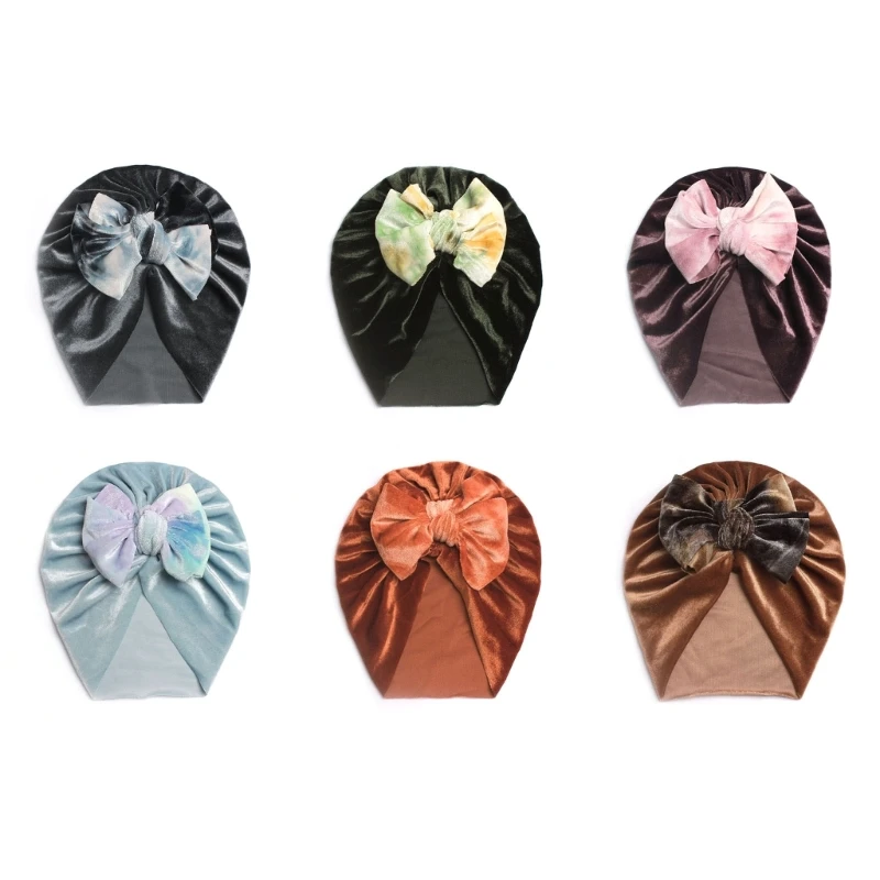 

Lovely Baby Bowknot Hat Bowknot Hat Universal Headwear Gender Shower Gift