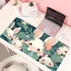Lovely Rabbit Large Gaming Keyboard Mouse Pad Anime Green Plant Computer Gamer Tablet Mause pad Long Mousepad 900x400 Cute Mats 3