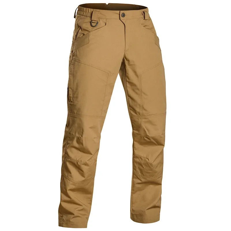 Army Field Tactical Combat Pants Men Outdoor Waterproof Climbing Hiking Work Military Cargo Trousers Overalls Upgrade