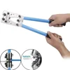 أدوات يدوية كابل العقص كماشة HX-50B 6- 50mm2 AWG 8 - 1/0 مناسبة ل عروة كابل السيارات النحاس ذراع بنهايته حلقي صدفي