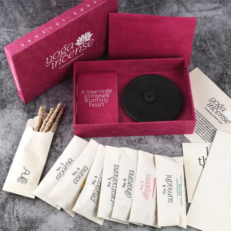 

8 Kinds of Nepal Rope Incense Gift Box Handmade Plant Aromatherapy Bedroom Tea Room Yoga Studio Fresh Air Soothes The Spirit