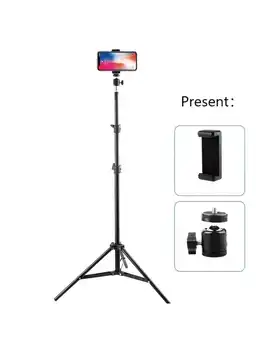 63-Inch Foldable Tripod with Phone Holder – Multifunctional Camera & Smartphone Stand 1