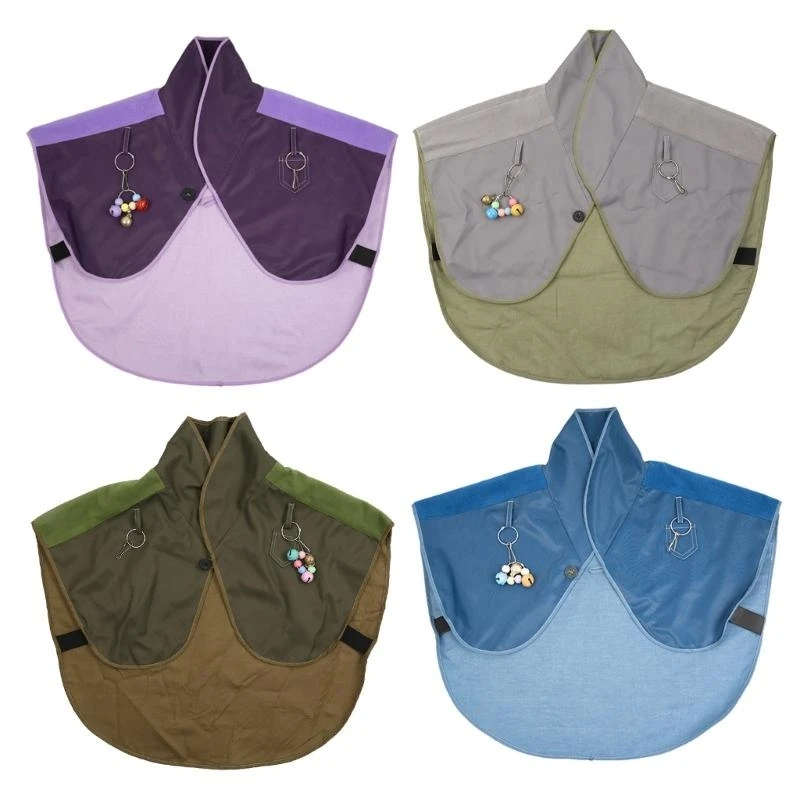 Bird Parrot Shoulder Cape Protector Anti-Scratch Shawl for Budgies Lovebirds
