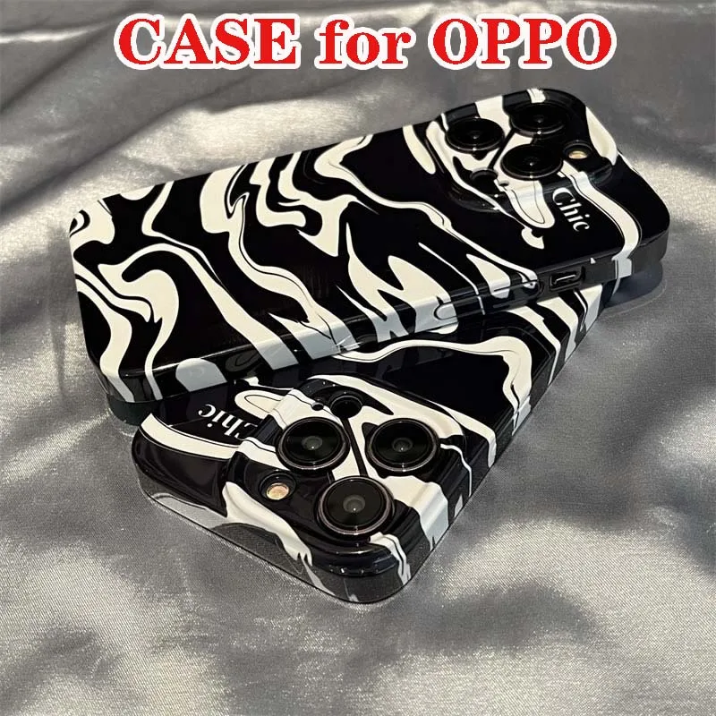 

New Hard Case for OPPO Reno10 Reno8T Reno7 Reno6 Reno5 Reno4 Reno3 Reno2 Reno8 T Pro Reno7 Z 4G 5G Fashion Casing Cover