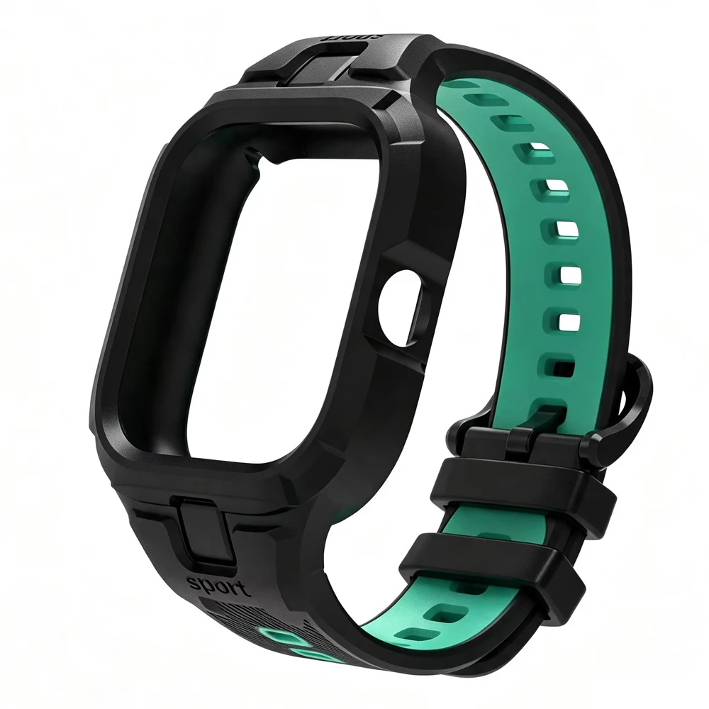 Silicone Sports Band with Integrated Cover - Premium Strap