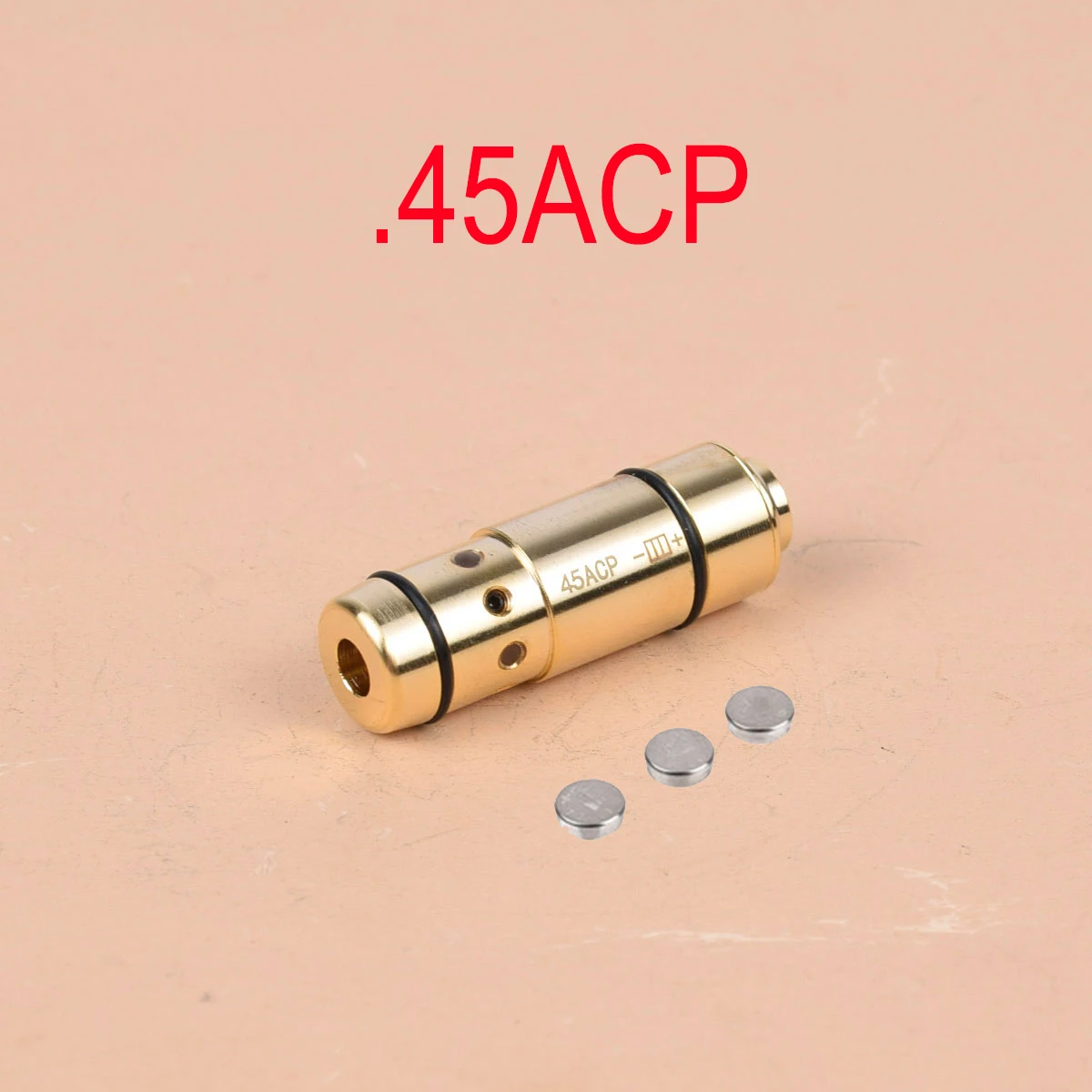 9mm .380ACP .40S&W .45ACP .223 Laser Training Bullet Dry Fire Laser Trainer Cartridge Red Dot Training Bore Sight