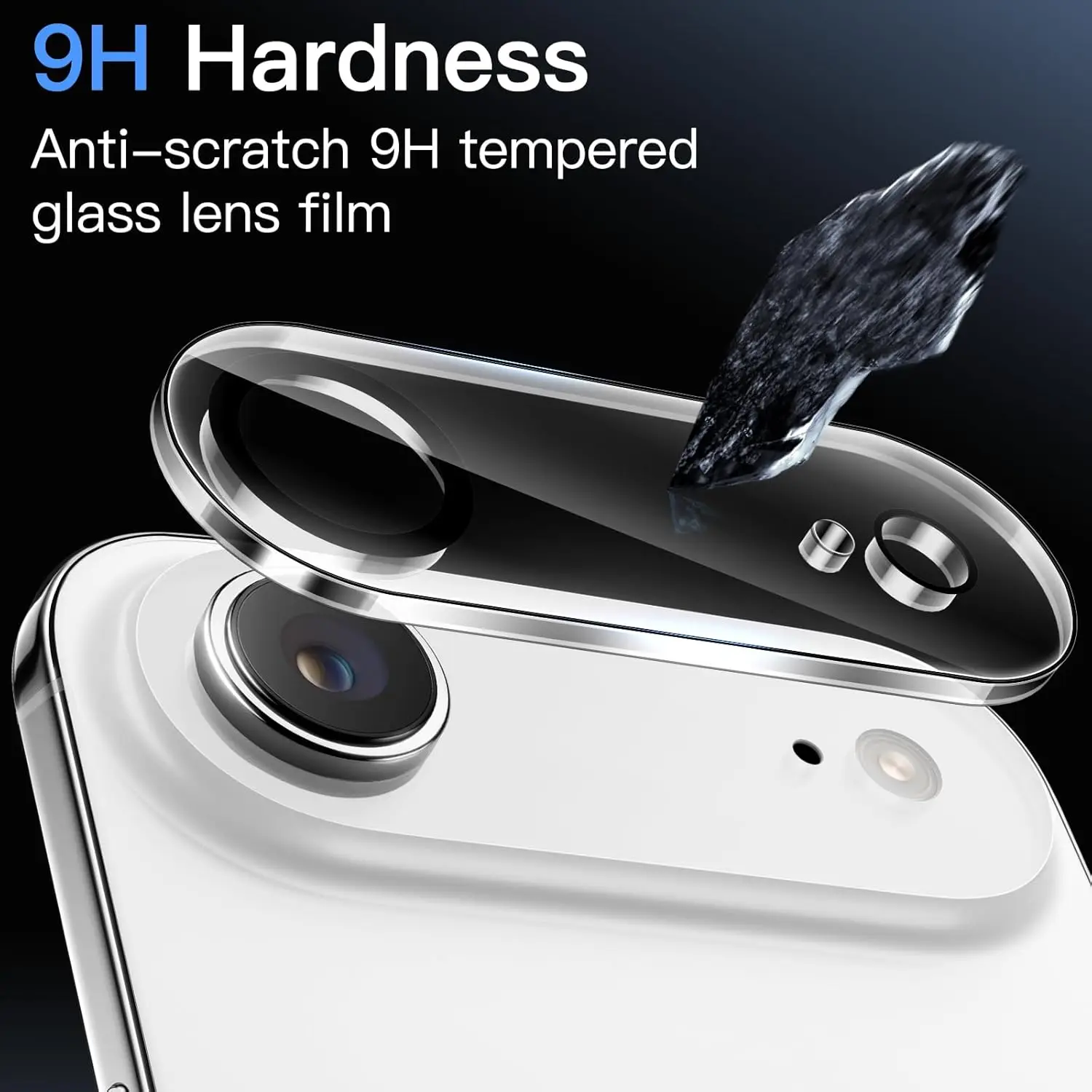 3PCS 9H Tempered Glass Camera Lens Protector Cover for iPhone 17 Air iPhoneair 2025 Phone Protective Flim Protection Accessories 5