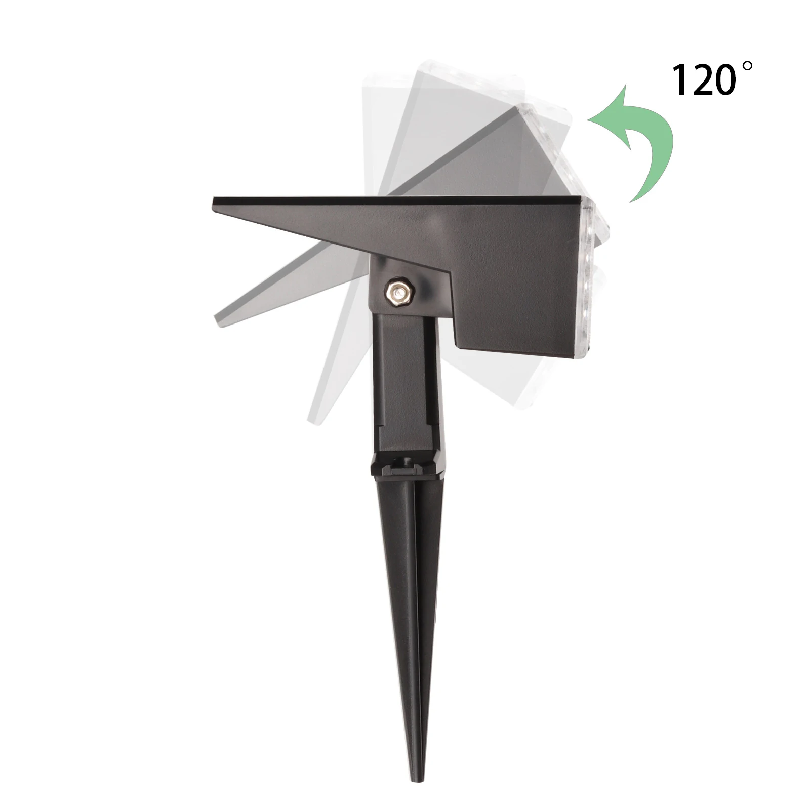 Description Picture 6 of item4PCS 6PCS Warm/RGB Outdoor Solar Landscape Spotlights Solar Wall Lamp Color Changing Wireless For Garden Yard Walkway Waterproof