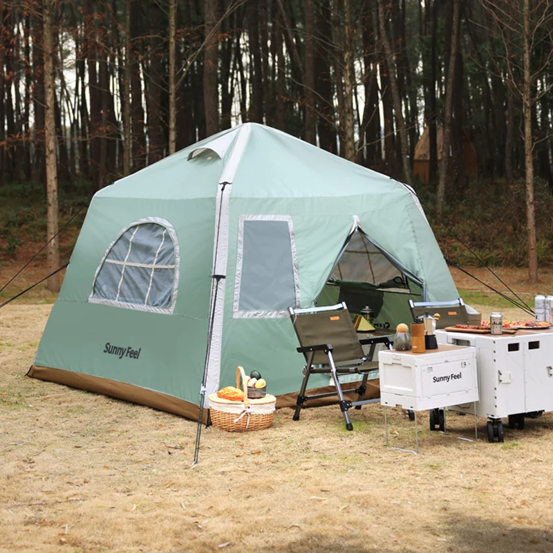 TentsforCampingGlampingOxfordTentEasySetupInflatablewithPump