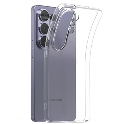 Transparent Silicone Soft TPU Back Cover - Clear Phone Case - Galaxy S23 Ultra (Clear)