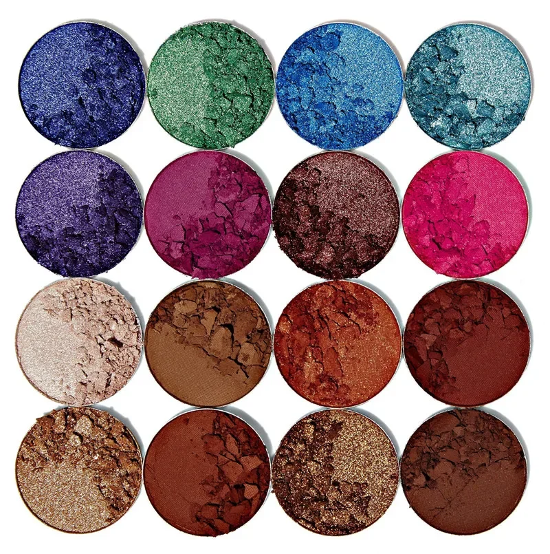 Professional Makeup Shadow Palette Eyeshadow Palette Nude Matte Shimmer Glitter Pigment Eye Shadow Pallete Set
