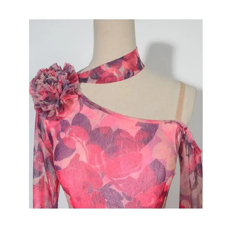 Woman Ballroom Dance Competition Dress Waltz Standard Dress