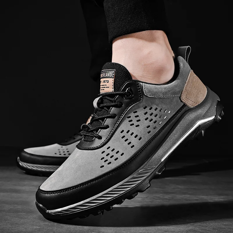 Men Mens Trainers Running Walking Shoes Lightweight Sports Outdoor Slip Comfy_voghion.com