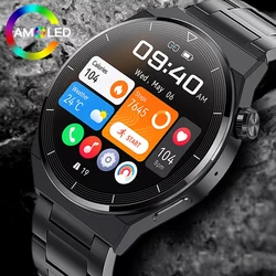 2023 NFC Smart Watch Men GT3 Pro AMOLED 390*390 HD Screen Heart Rate Bluetooth Call IP68 Waterproof SmartWatch For Huawei Xiaomi