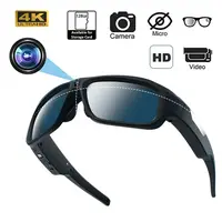 4K Camera Glasses, Video Glasses, Bike Surveillance Video Recorder Action Cam Sunglasses Outdoor Sports Camcorder Ultra-clear 1