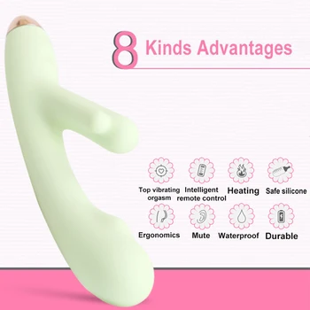 LIBO USB Rechargeable G Spot Vibrator Silicone Clitoris Stimulator Adult Sex Toys for Women Sex Products Masturbator 4