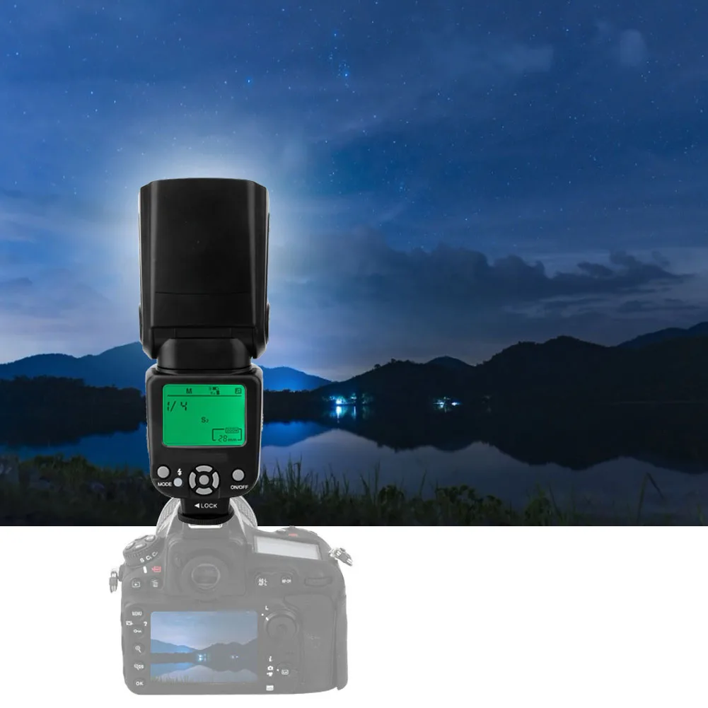 Camera Flashlight External TRIOPO TR-960II Professional Flash Light On camera External for Canon
