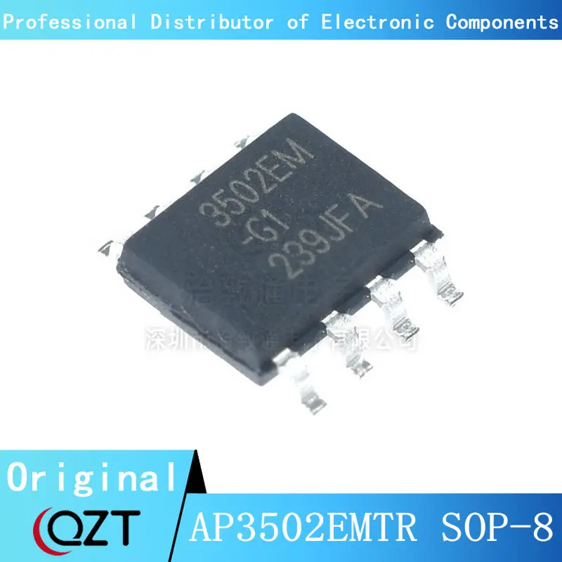 10pcs/lot AP3502M AP3502 AP3502EM 3502EM 3502M AP3502EMTR-G1 AP3502MTR-G1 SOP-8 Step-down converter chip New spot 10pcs hand tps54331dr switching regulator 3 5 to 28v input 3a step dwn converter brand new genuine