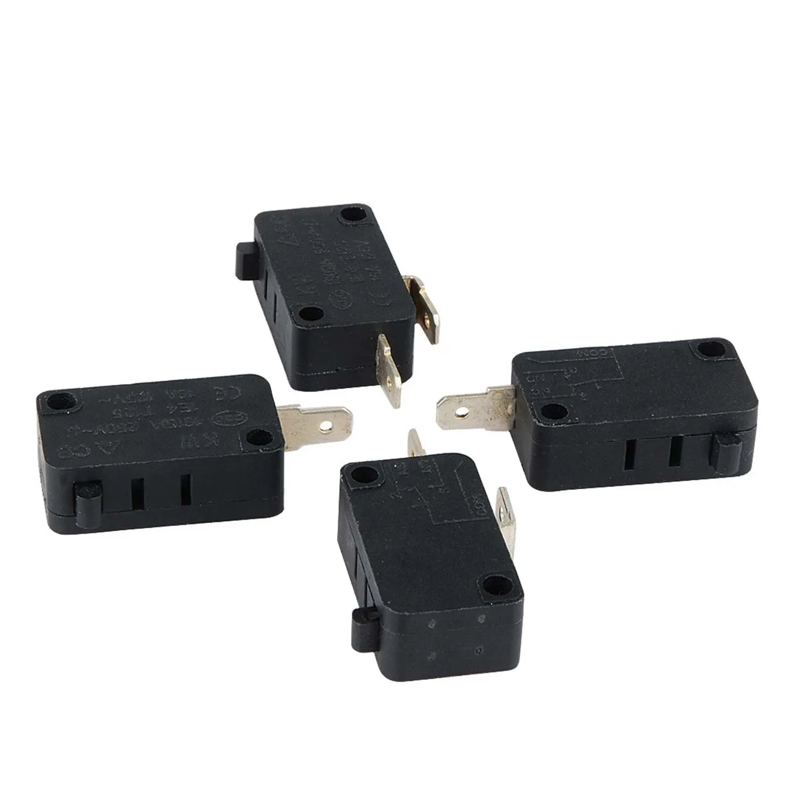 Microwave Oven Door Micro Switch Durable Snap Action Replacement Micro Limit Switch for Oven Automotive Appliance Microwave