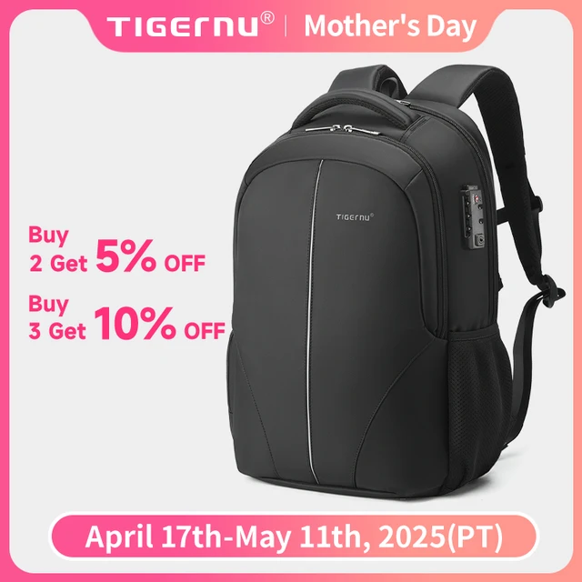 Lifetime Warranty Backpack For Men TSA Anti Theft Bag 15.6inch Laptop Backpack Men Travel Backpacks Schoolbag Male Backpacks Bag 1