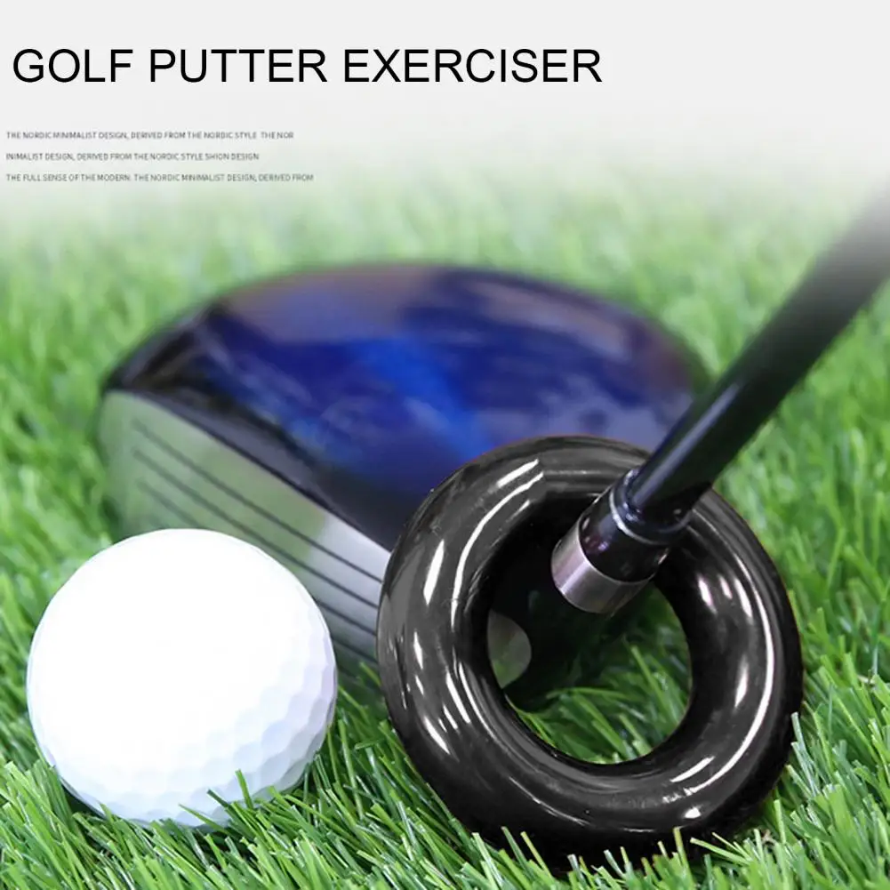 

Golf Swing Trainer Round Weight Power Swing Ring for Golf Clubs Warm up Golf Club Head Driver Training Aid Weight Ring