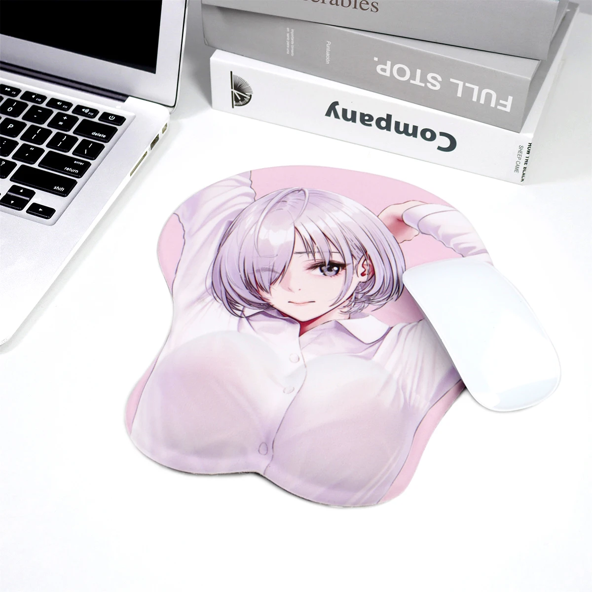 

Viviration Sexy 3D Mousepad Hand Wrist Rest Mouse Pad Mousepads Silicone Breast Soft Mause Mat Kawaii Anime Keyboard Carpet 2023