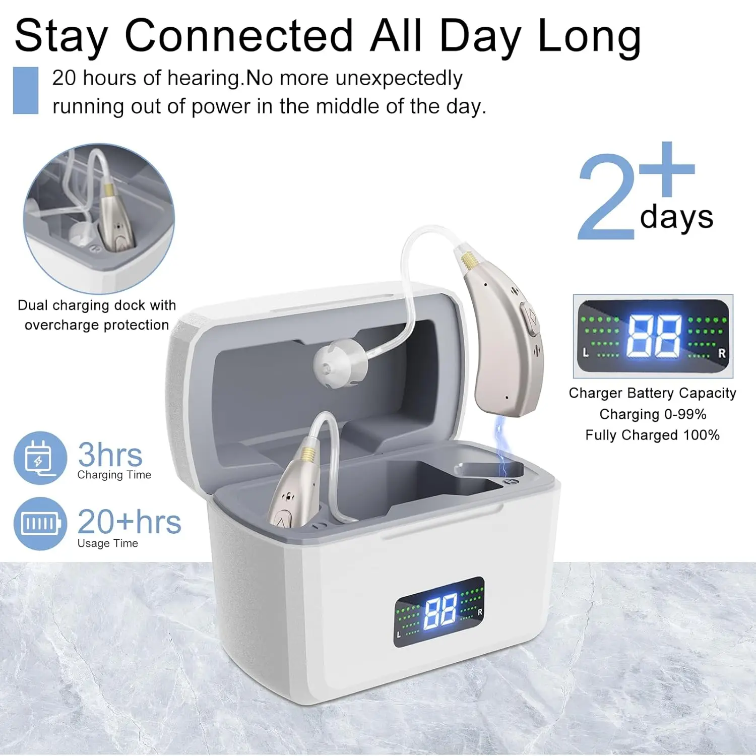 OTC hearing aids for the elderly rechargeable hearing aids noise reduction aids for people with loss