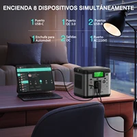 Kit SWAREY S500 Pro 518Wh + Panel Solar 100W — Generador Portátil, Onda Sinusoidal Pura 2