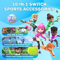 10 in 1 Switch Sports Accessories Bundle for Nintendo Switch Oled Game Sports Accessories Kit with Golf Clubs Golf Clubs - Image 2