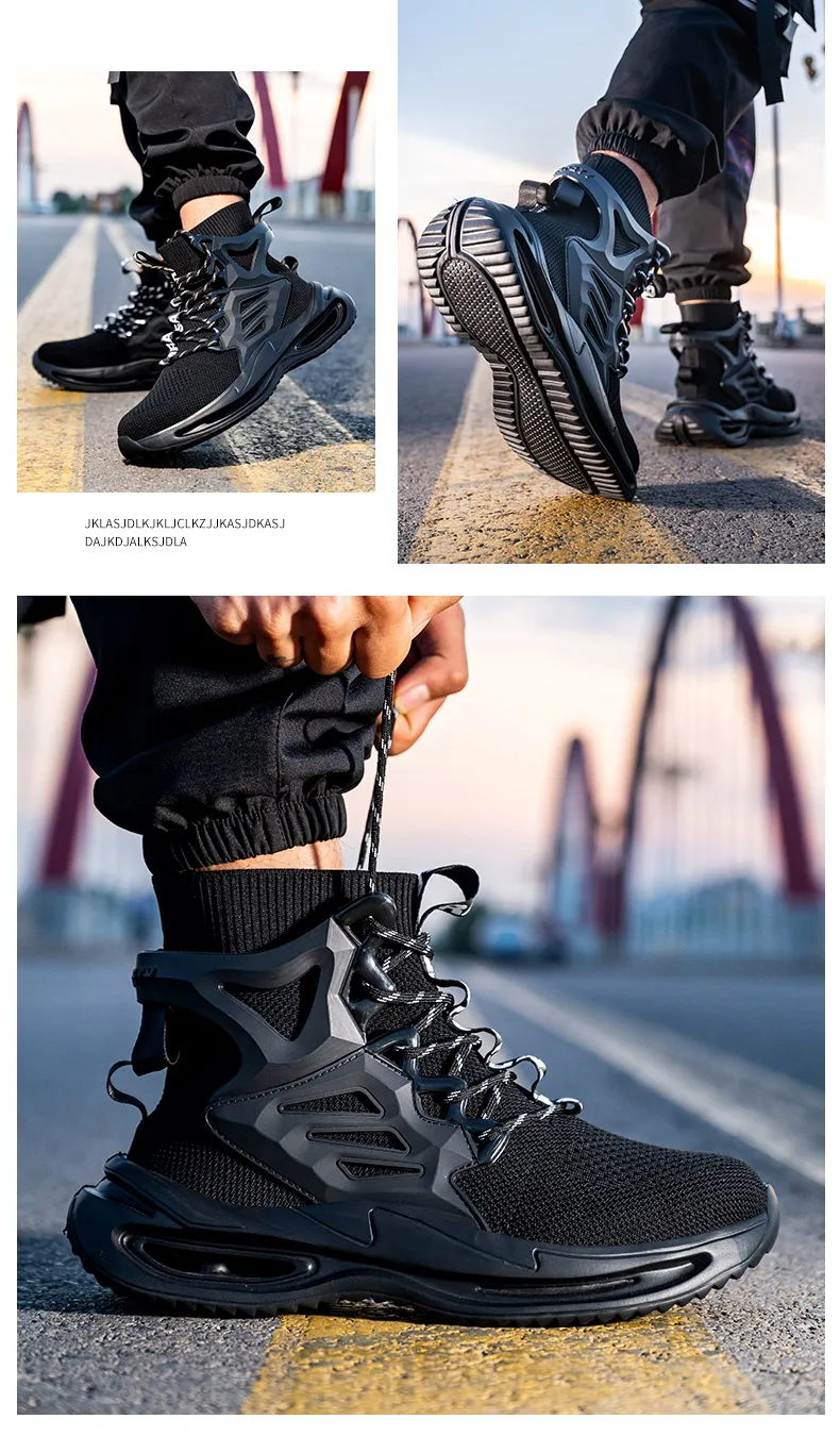 Construction Helper Anti-smash Indestructible Safety Shoes