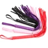 PU Leather Horse Whip,49CM Bull Whip Horse Riding Whip,Handle with Wrist Strap 1