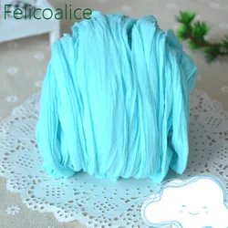 Set of 5 Purple Nylon Stockings for Handmade Flower Craft and Home Wedding Decoration (Sky blue 2)