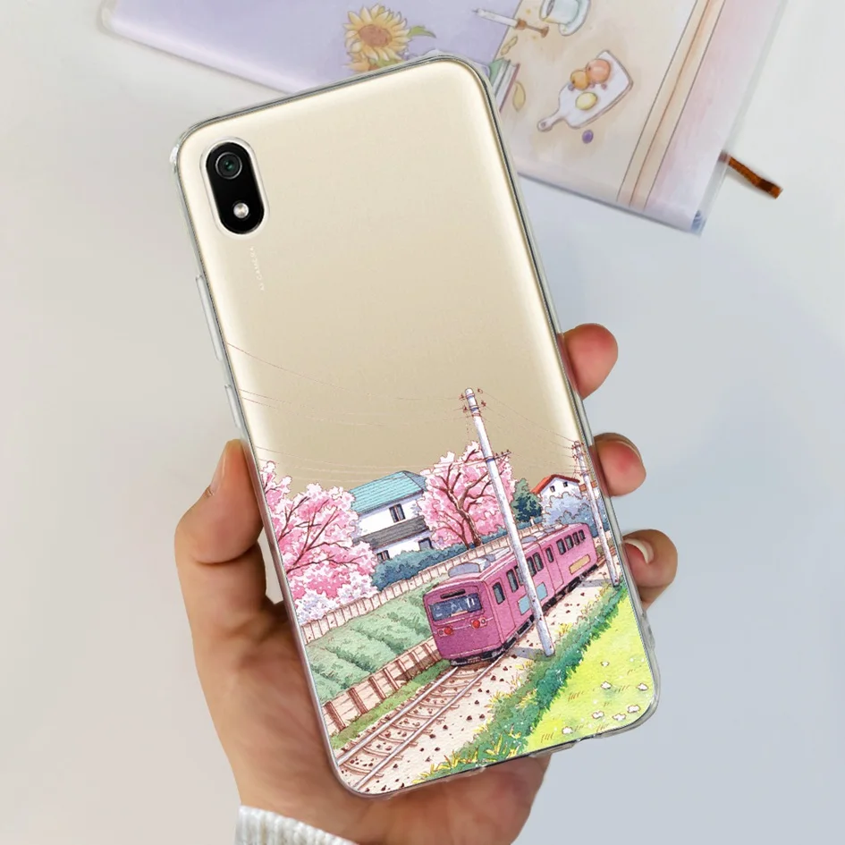 Silicone Soft Transparent TPU Protective Skin Back Cover
