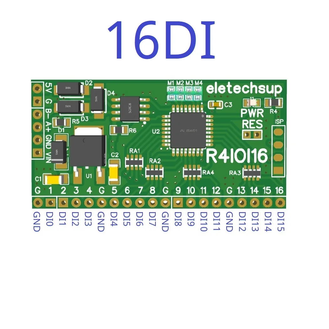 ตัวเลือกสินค้า โมดูลควบคุมอัจฉริยะ RS485 Modbus RTU สำหรับระบบอัตโนมัติ