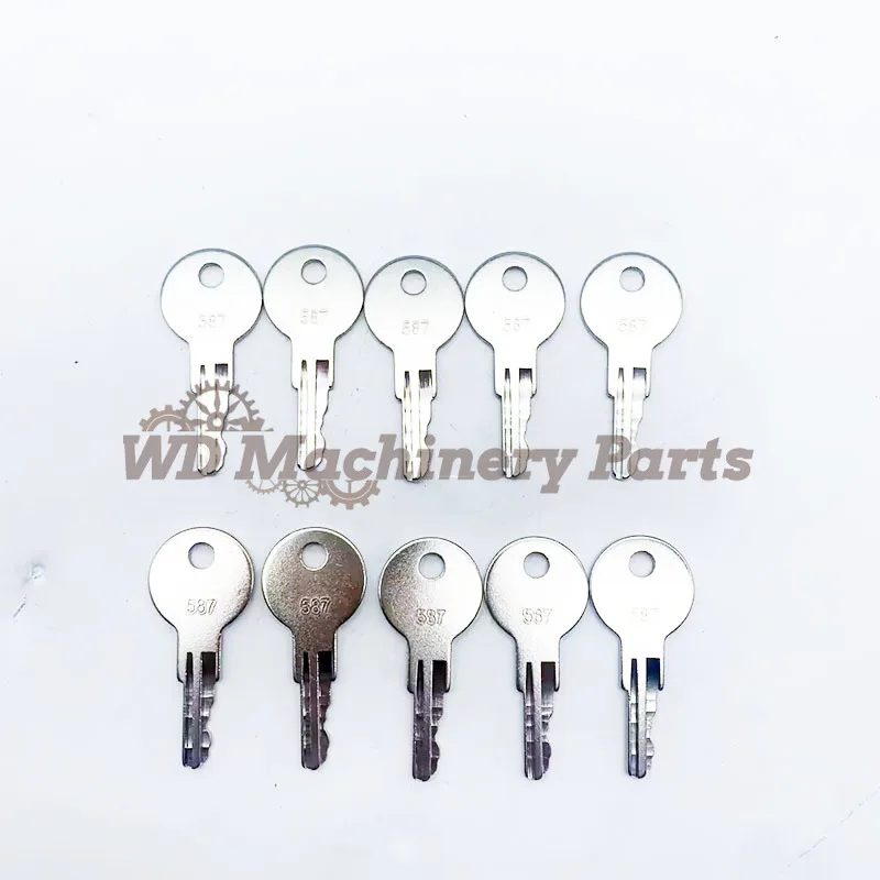 

10PCS 587 Key 7012587 For JLG Teramite Industrial Construction Models