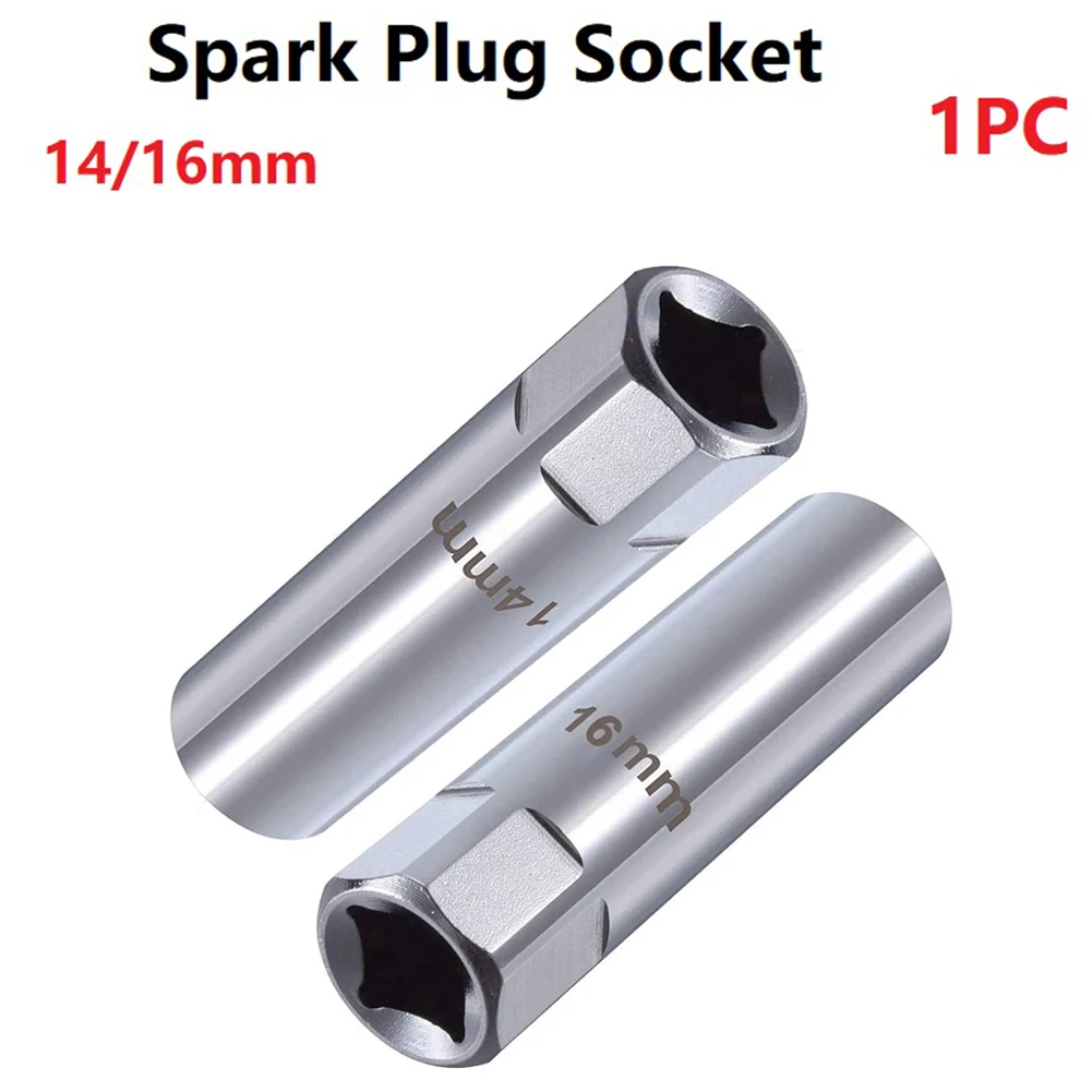 스파크 플러그 소켓 렌치 용수철 클립 제거용, 3/8 인치 드라이브, 12 포인트, 14mm, 16mm