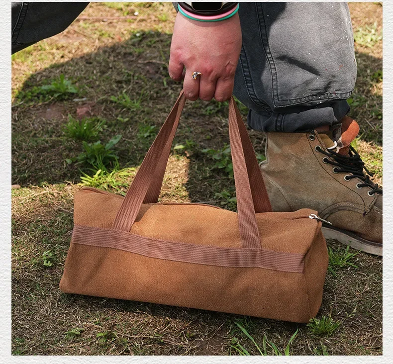 Borsa Picchetti Da Tendaa Rosixehird - 35x15cm, Tela Resistente, 3 Anelli